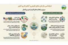 اینفوگرافیک دیپلماسی سازمان منابع طبیعی و آبخیزداری کشور 