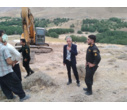 توقیف بیل مکانیکی و بازداشت عاملان تخریب اراضی ملی در روستای شطزل نهاوند