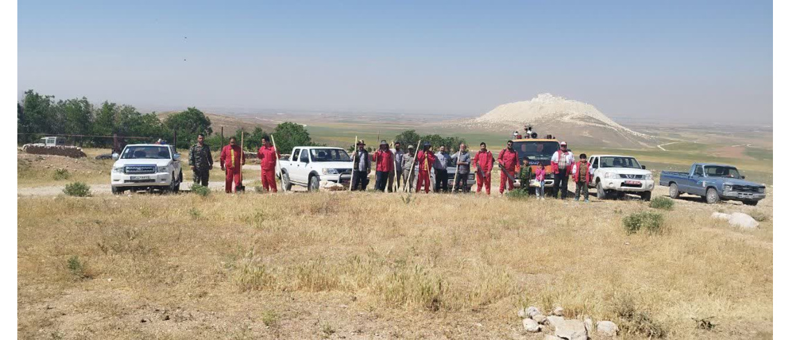 برگزاری مانور اطفا حریق در روستای قلی آباد شهرستان کبودرآهنگ