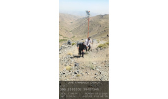 شناسایی و برخورد با سنگچینی غیرمجاز در مسیر پناهگاه یخچال همدان