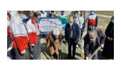 کاشت نهال  بمناسبت هفته منابع طبیعی در خانه هلال در نهاوند 