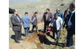 توسعه 105هکتارجنگل‌های با مشارکت مردم در تویسرکان همزمان با هفته منابع طبیعی آغاز شد.