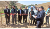 افتتاح پروژه آبخیزداری در روستای حکان شهرستان درگزین