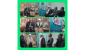 دیدار رییس و کارکنان منابع طبیعی با امام جمعه شهرستان نهاوند به مناسبت هفته منابع طبیعی 