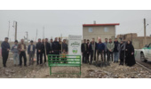  پویش سراسری نهال کاری به نام پدر در روستای طاس تپه شهرستان کبودرآهنگ