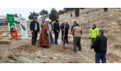  پویش نهال کاری "جان ایران" در پارک‌ جنگلی ابوذر شهرستان نهاوند