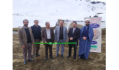 افتتاح بند آبخیزداری حوزه سنگ سفید شهرستان بهار