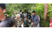 بازدید مشترک دادستان نهاوند و رئیس اداره منابع طبیعی از پارک جنگلی سراب گیان