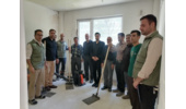 افتتاح خانه اطفای حریق در روستای آرزوج تویسرکان