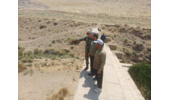 بازدید میدانی رئیس اداره منابع طبیعی و آبخیزداری شهرستان نهاوند از بندهای آبخیزداری روستای بارودآب