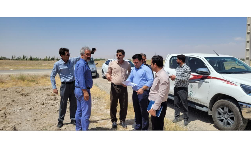 بازدید کارشناسی از محل پیشنهادی مدیریت پسماند در راستای حفاظت از منابع طبیعی