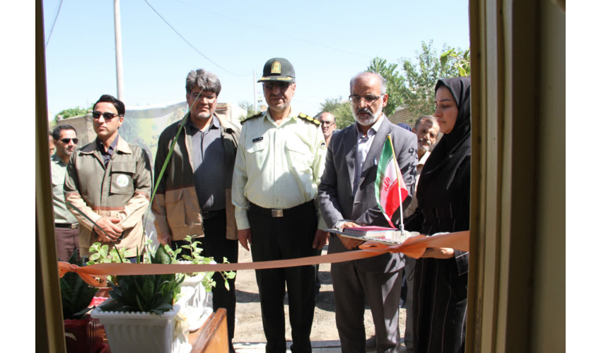 خانه اطفای حریق روستای پیرمیشان بخش جوکار ملایر افتتاح شد