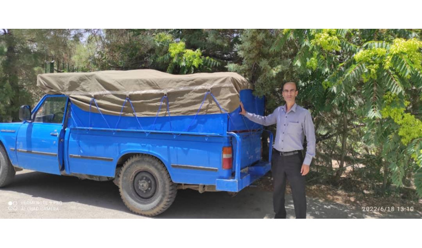 توقیف یک  دستگاه  نیسان حامل 2تن موسیر فاقد مجوز با همکاری همکاران ادراه منابع طبیعی و آبخیزداری شهرستان ملایر 