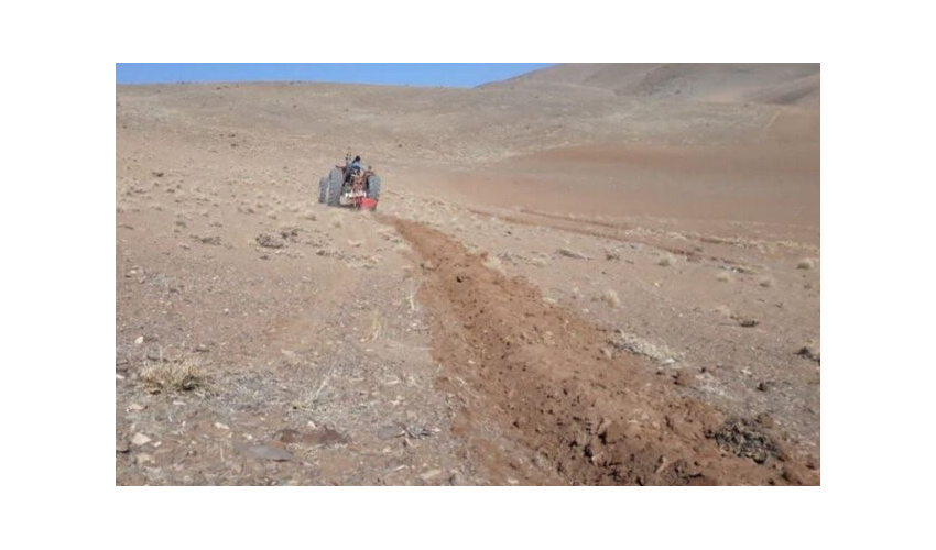 اجرای 50هکتارعملیات کنتورفارودر مراتع گنبدان