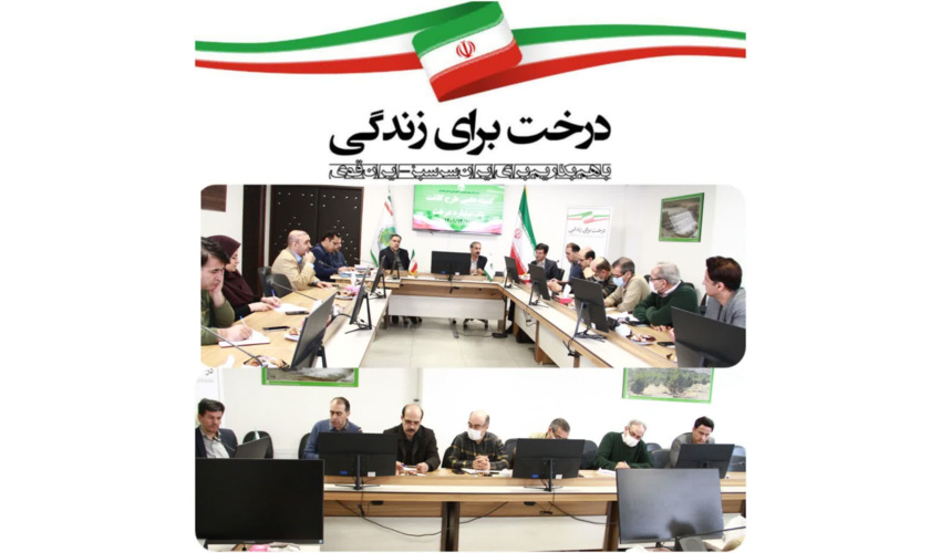 برگزاری اولین جلسه کمیته علمی طرح مردمی کاشت یک میلیارد درخت 