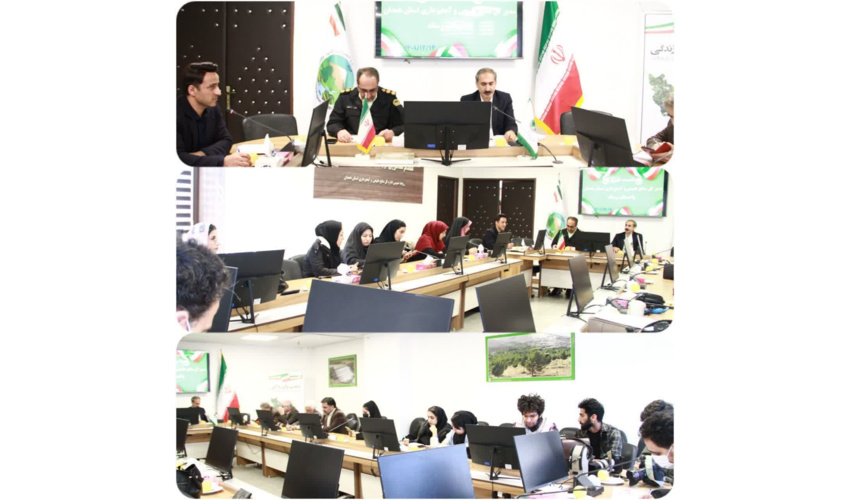 برگزاری نشست خبری مدیر کل منابع طبیعی و آبخیزداری استان همدان با اصحاب رسانه 