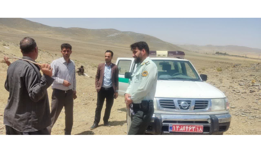 ساماندهی کوچ عشایر و برخورد با دامداران غیر مجاز در سطح مراتع شهرستان ملایر 