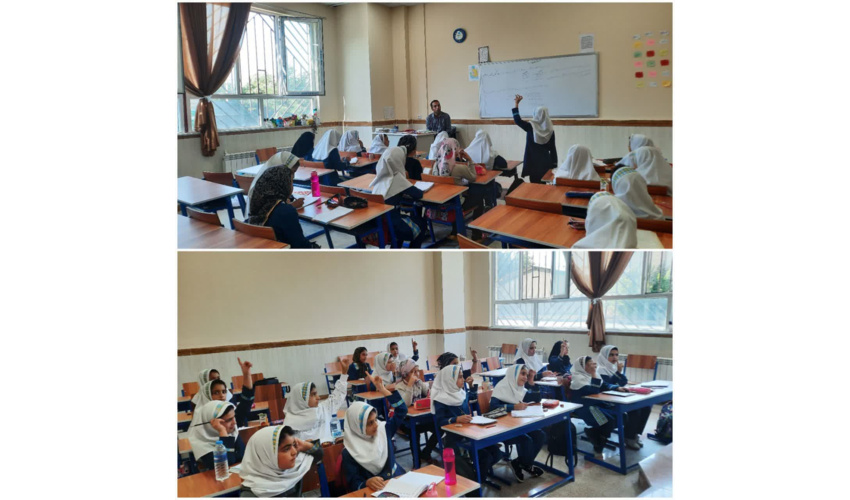 برگزاری کلاس های آموزشی همیاران طبیعت در مدارس  شهرستان اسد آباد 