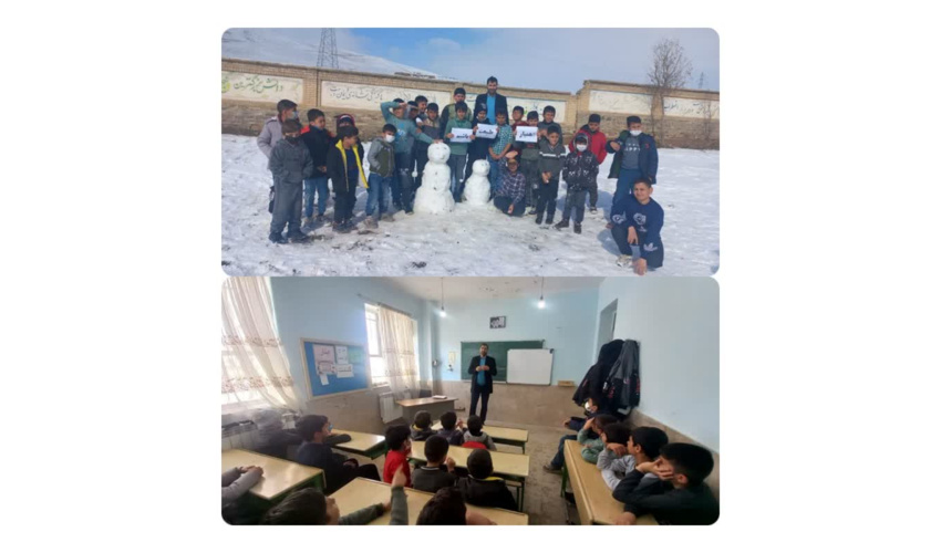 ایجاد مدرسه نمادین  همیار طبیعت در شهرستان رزن 