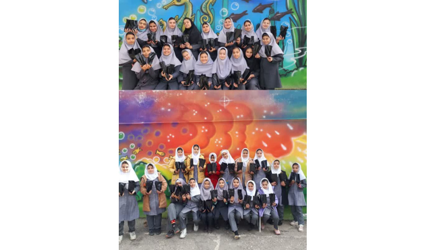 کاشت نهال در نهالستان دانش آموزی شهرستان کبودرآهنگ 