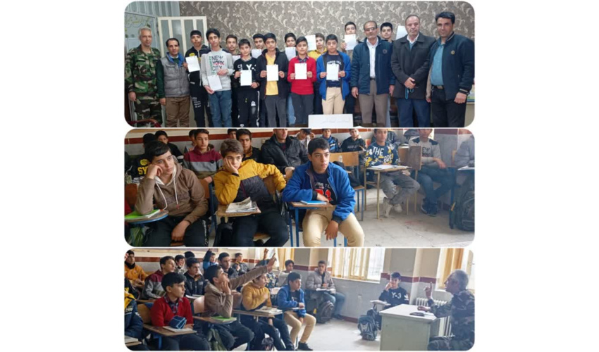 تشکیل انجمن همیار طبیعت دانش آموزی در شهرستان نهاوند 