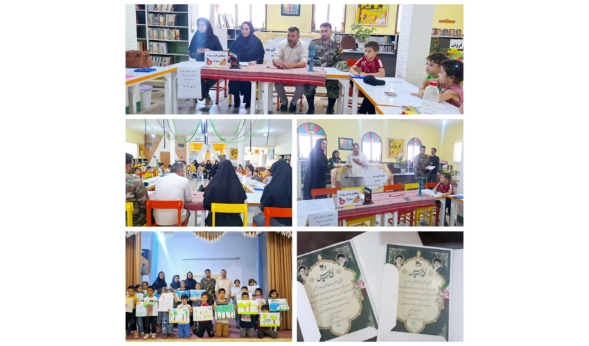  کلاس آموزشی و مسابقه نقاشی با موضوع حفظ و حراست از منابع طبیعی در بهار