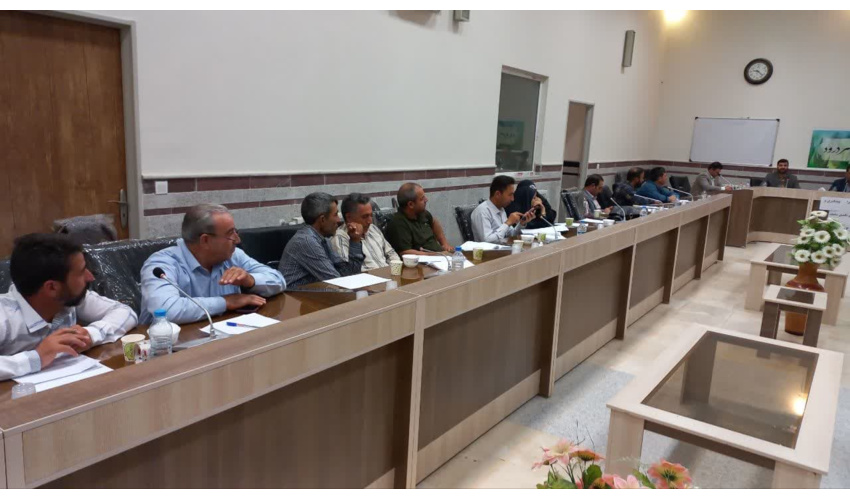 جلسه آموزشی_ توجیهی اطفا حریق و مدیریت چرا در بخش سردرود رزن