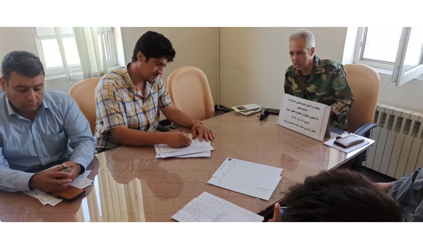 کارگاه آموزشی حفاظت و احیاء منابع طبیعی با مشارکت جوامع محلی در بخش خزل