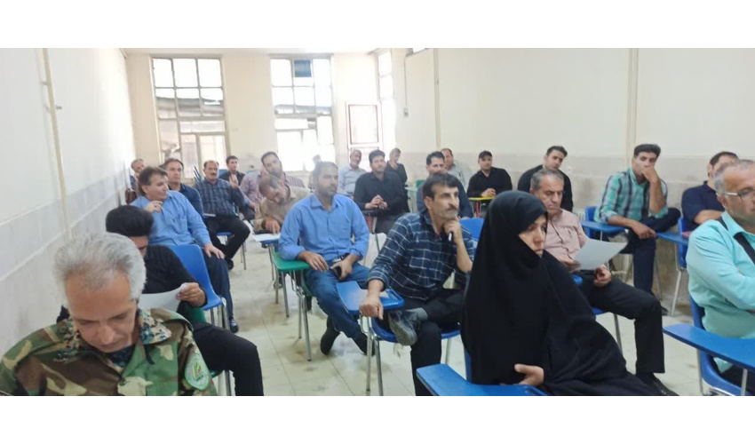 برگزاری کارگاه آموزشی منابع طبیعی در نهاوند