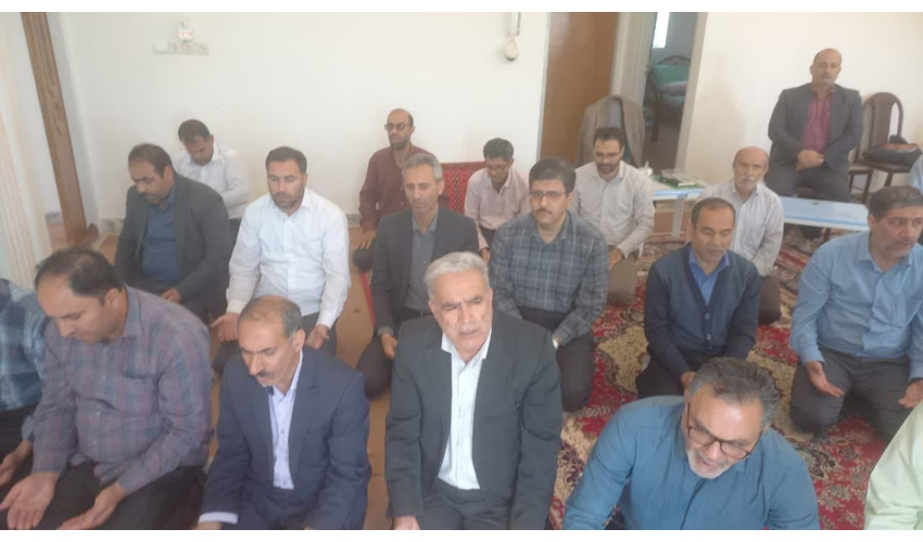 دومین جلسه ستاد اقامه نماز منابع طبیعی شهرستان تویسرکان 