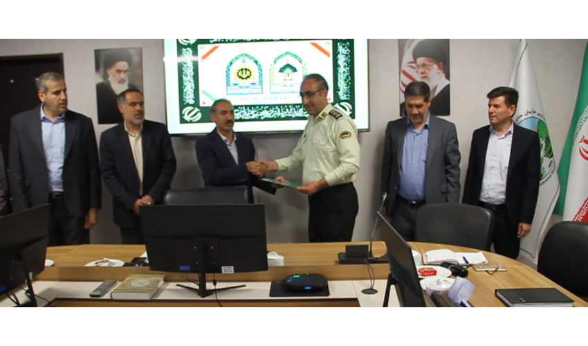  تجلیل از فرمانده یگان حفاظت منابع طبیعی و آبخیزداری استان همدان 