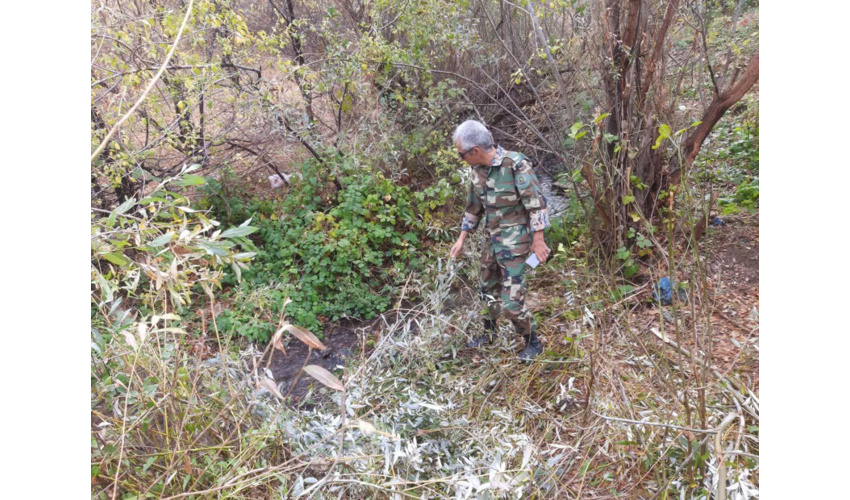  گشت وسرکشی حفاظتی از جنگل‌های زاگرس واقع در روستای سیاهدره