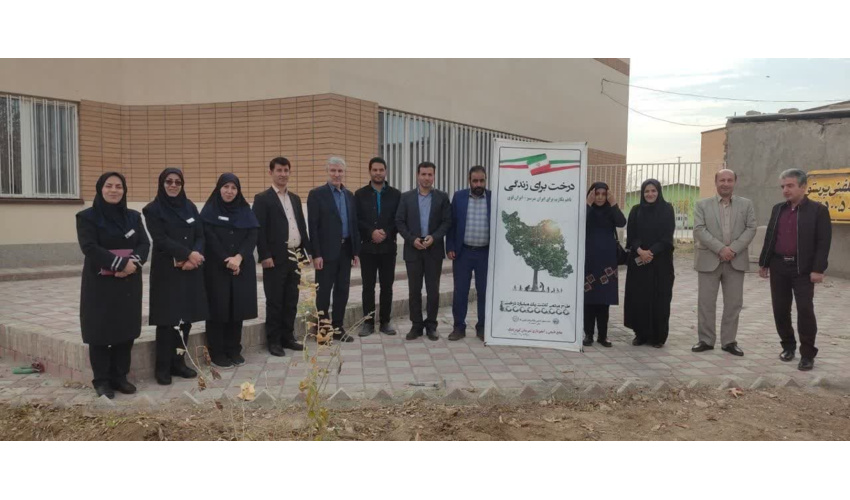 پویش کاشت نهال امید در شهرستان کبودراهنگ 