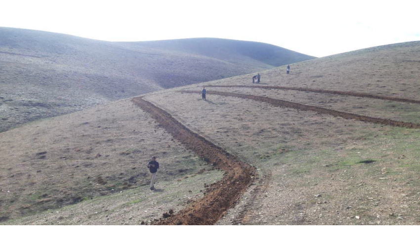 احیا و اصلاح مراتع دچار حریق در اسداباد