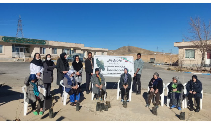 پویش نهال زندگی در سامن ملایر 