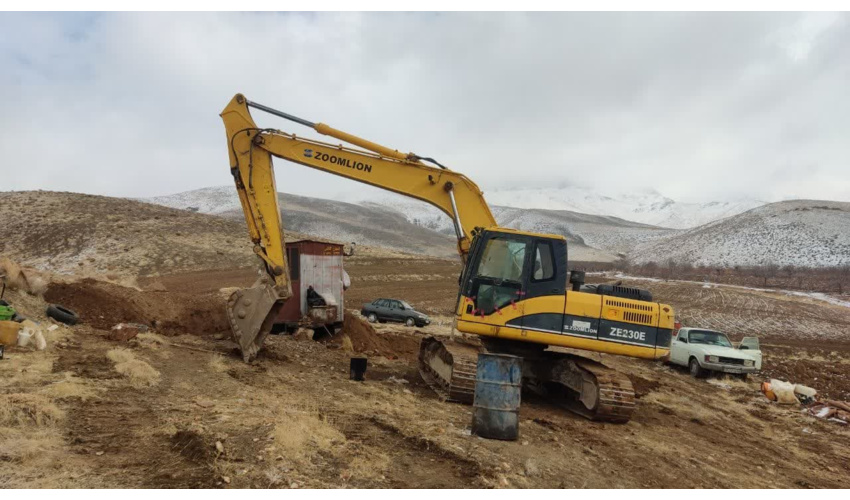 بررسی گزارش تخریب اراضی ملی پلاک ده چانه ملایر