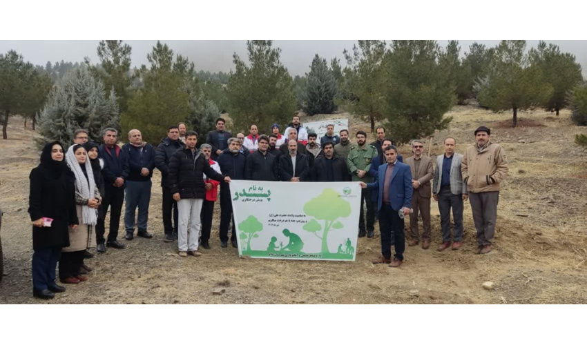  پویش سراسری درختکاری «به نام پدر » در ملایر