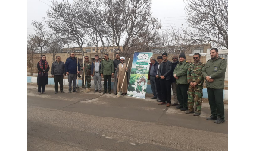 پویش نهال کاری "به نام پدر" در شهرستان بهار
