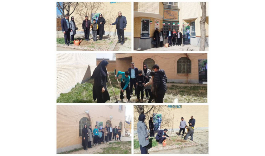 ✅کاشت نهال امید در بهار