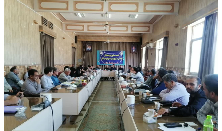 برگزاری جلسه مدیریت بحران در تویسرکان با محوریت اطفاء حریق