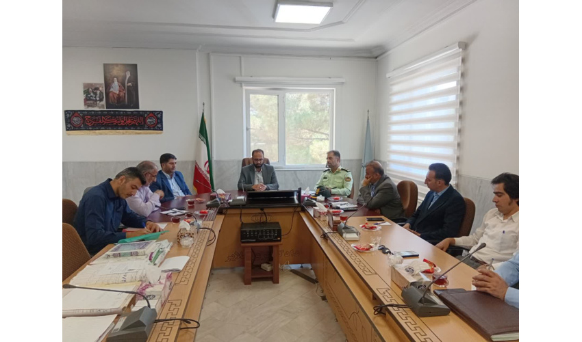 برگزاری شورای پیشگیری از وقوع جرم شهرستان ملایر
