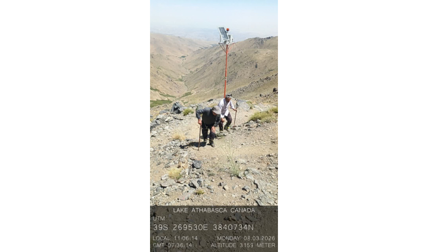 شناسایی و برخورد با سنگچینی غیرمجاز در مسیر پناهگاه یخچال همدان
